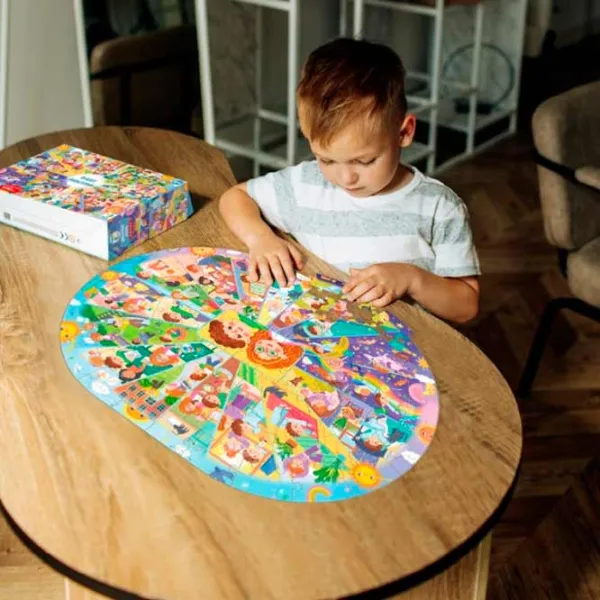 Puzzle DoDo Daily Routines 5+/ Numărul de piese: 100 photo 5 Puzzle DoDo Daily Routines 5+/ Numărul de piese: 100 photo 5