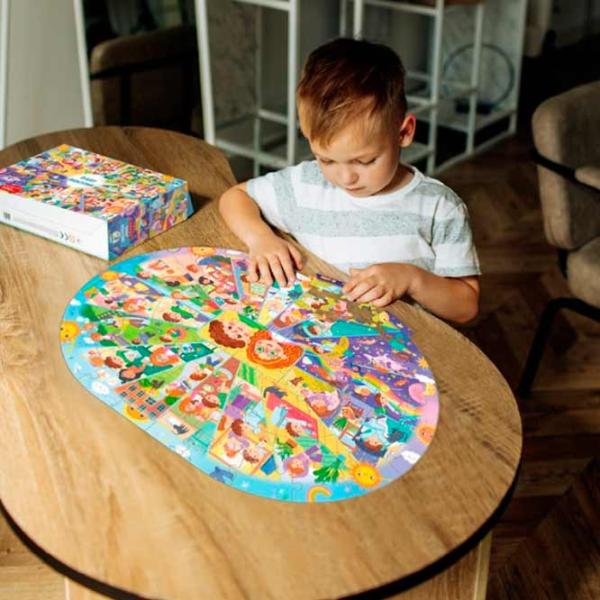 Puzzle DoDo Daily Routines 5+/ Numărul de piese: 100 photo 5 Puzzle DoDo Daily Routines 5+/ Numărul de piese: 100 photo 5