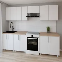 Bucătărie Smartex K1 PAL melaminat / White photo 2