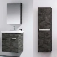 Наборы мебели для ванной комнаты Orka Enez 55 МДФ / Серый