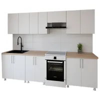 Bucătărie Smartex K1 PAL melaminat / White