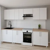 Bucătărie Smartex K1 PAL melaminat / White photo 2