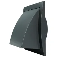 Grilă de ventilare Europlast ND15FVA Plastic / Anthracite