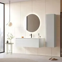 Seturi mobilă de baie Orka Olbia MDF / White photo 3