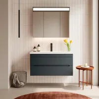 Seturi mobilă de baie Orka Varna 80 MDF / Gray photo 2
