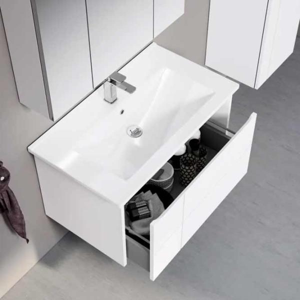 Seturi mobilă de baie Orka New Likya 100 MDF / White photo 2 Seturi mobilă de baie Orka New Likya 100 MDF / White photo 2