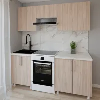 Кухня Smartex K1 ДСП меламин / Светлый Дуб photo 2