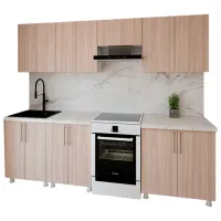 Bucătărie Smartex K1 PAL melaminat / Light Oak