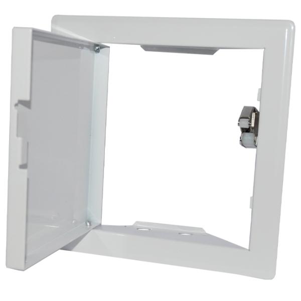 Ușiță de vizitare Europlast Click Metal / White photo 2