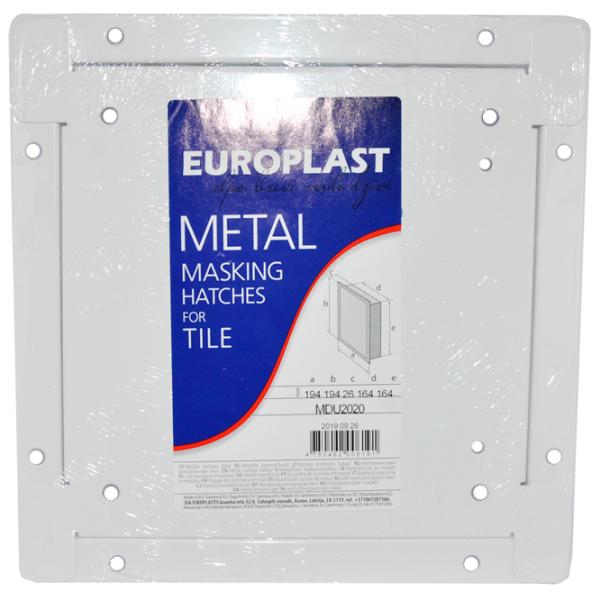 Ușiță de vizitare Europlast MDU2030 Metal / Grey photo 1