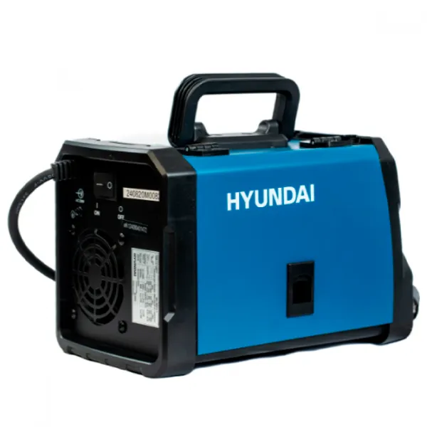 Aparat de sudat Hyundai MIG-120T 230 V cu electrod (MMA), semiautomat (MIG/MAG) / Blue photo 3