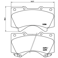 Plăcuțe de frână Brembo 00-01270669 Față / Disk photo 2