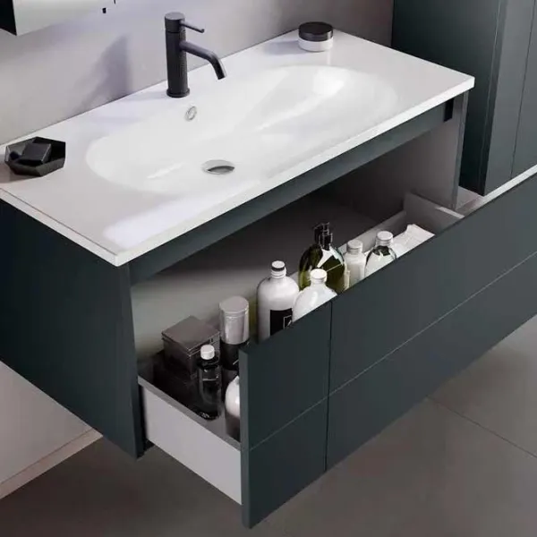 Seturi mobilă de baie Orka Likya 80 MDF / Antracit photo 2