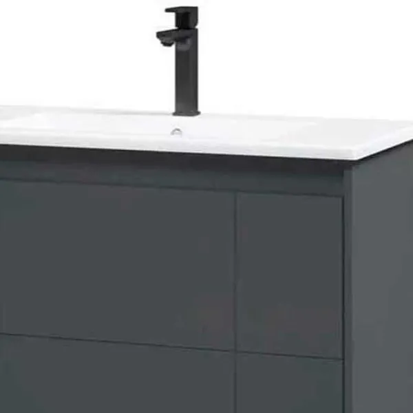 Seturi mobilă de baie Orka Likya 80 MDF / Antracit photo 5