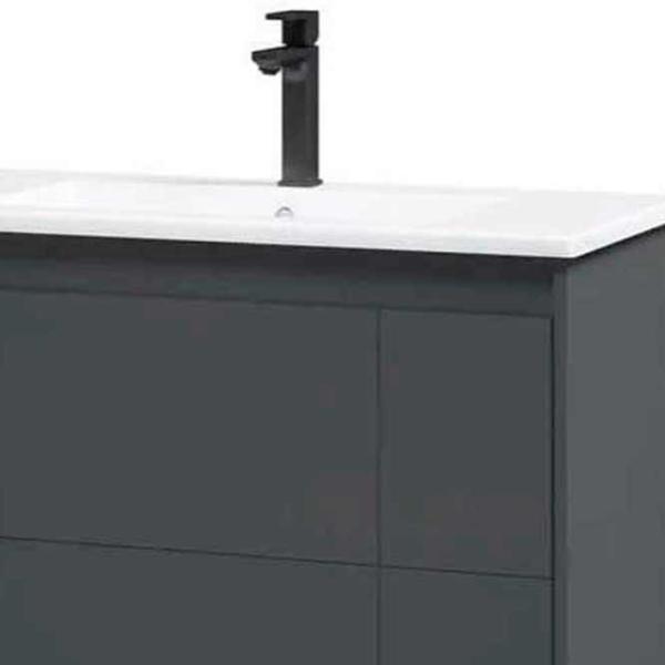 Seturi mobilă de baie Orka Likya 80 MDF / Antracit photo 5
