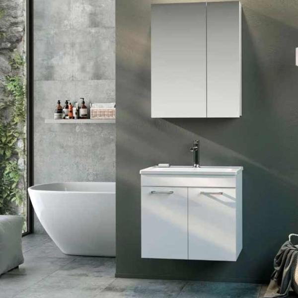 Seturi mobilă de baie Orka Bafa 60 MDF / White photo 1 Seturi mobilă de baie Orka Bafa 60 MDF / White photo 1