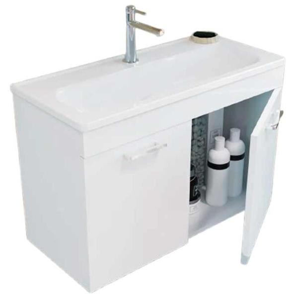 Seturi mobilă de baie Orka Bafa 80 MDF / White photo 1 Seturi mobilă de baie Orka Bafa 80 MDF / White photo 1