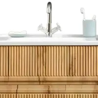 Seturi mobilă de baie Orka Duo 80 MDF / Brown photo 5