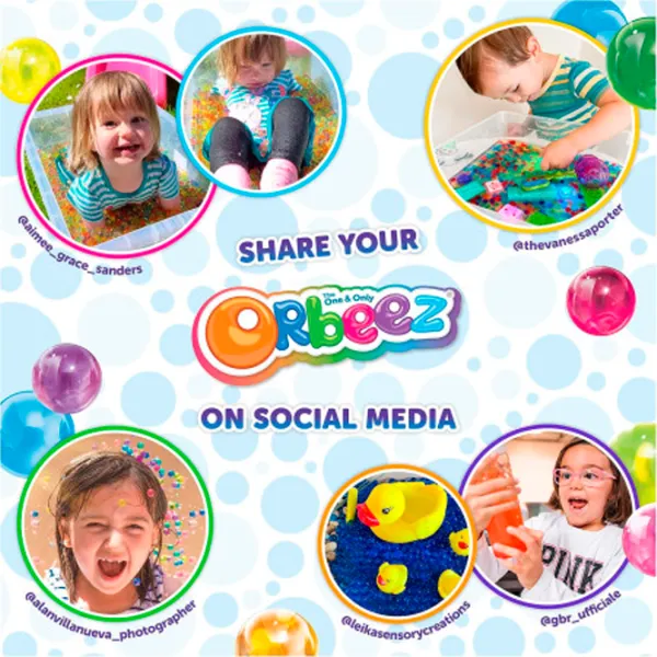 Set jucării Orbeez The one & only Water Beads Multi Pack 6064694 5+ / Multicolor Multicolor photo 9 Set jucării Orbeez The one & only Water Beads Multi Pack 6064694 5+ / Multicolor Multicolor photo 9