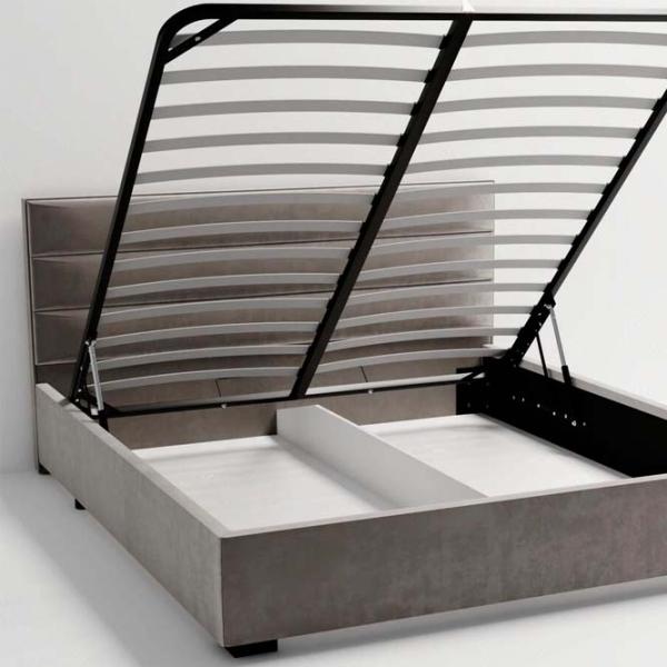 Кровать My-Style my-Amy 180 x 200 см / Фанера / Тёмно-серый photo 5