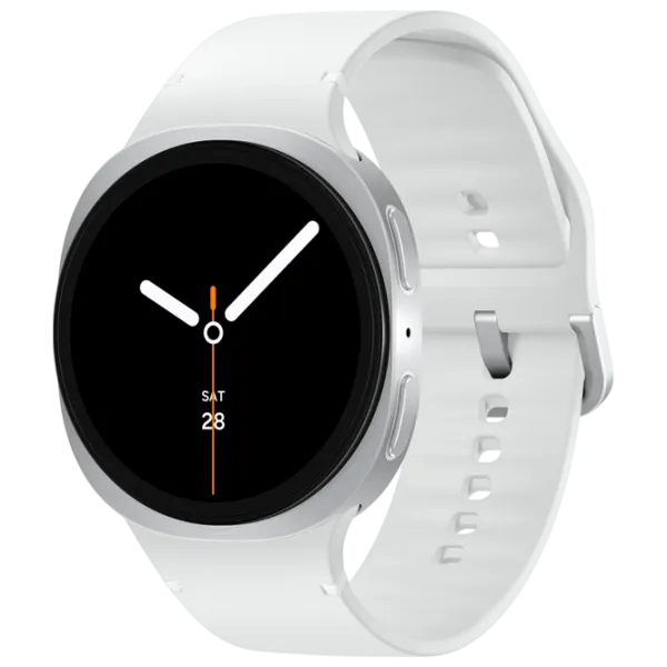 Ceas inteligent Samsung Galaxy Watch8 1.47" / 44 mm / Silver - White / L330 photo 1