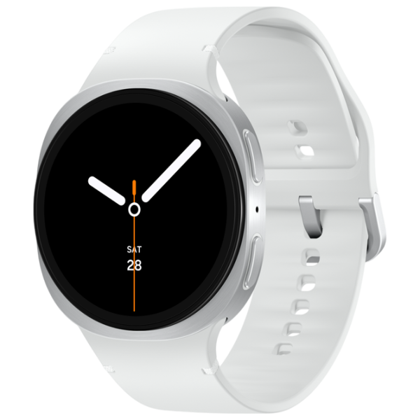 Ceas inteligent Samsung Galaxy Watch8 1.47" / 44 mm / Silver - White / L330 photo 1