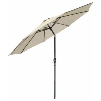Зонт садовый Ekspand 10001882 Черный Бежевый