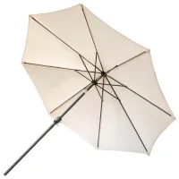 Umbrelă de grădină Ekspand 10001882 Black Beige photo 3