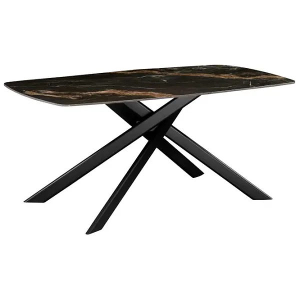 Кухонный стол зафиксированный DecoPrim Lunaria ДСП/ Черный photo 1 Кухонный стол зафиксированный DecoPrim Lunaria ДСП/ Черный photo 1