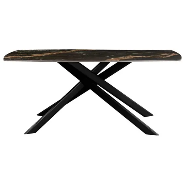 Кухонный стол зафиксированный DecoPrim Lunaria ДСП/ Черный photo 2 Кухонный стол зафиксированный DecoPrim Lunaria ДСП/ Черный photo 2