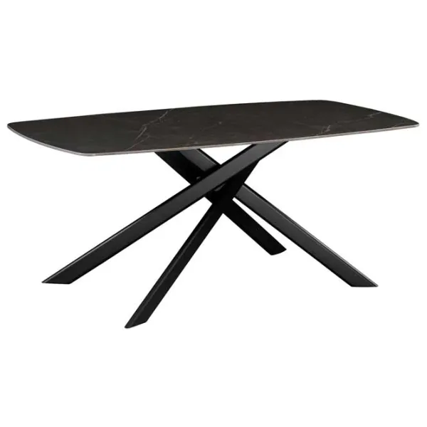 Masă de bucătărie fixă DecoPrim Lunaria PAL/ Black photo 1