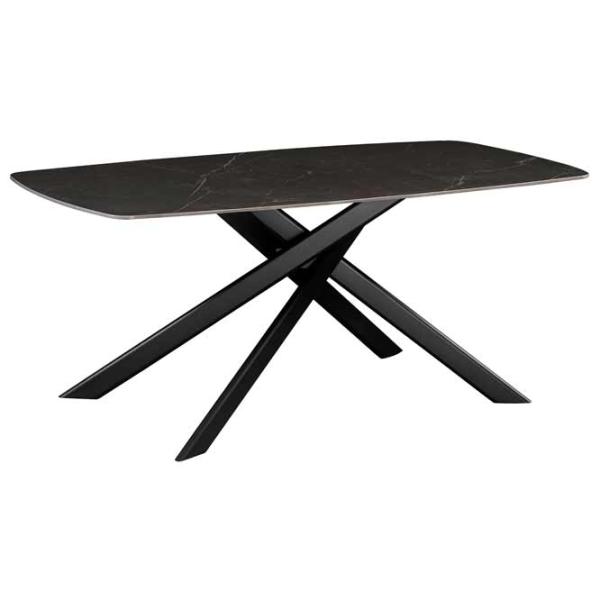 Masă de bucătărie fixă DecoPrim Lunaria PAL/ Black photo 1