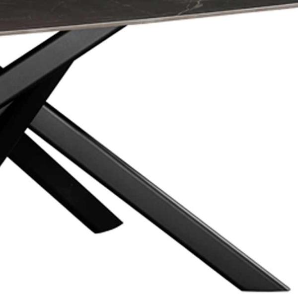 Masă de bucătărie fixă DecoPrim Lunaria PAL/ Black photo 4