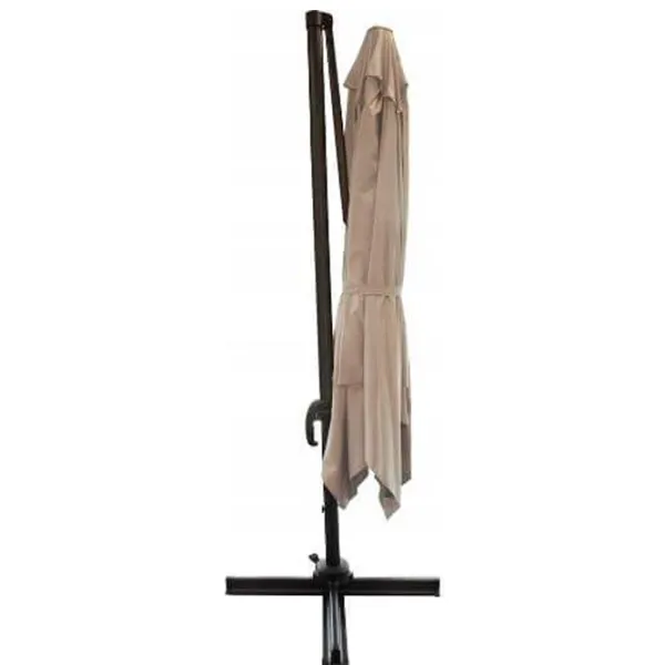 Umbrelă de grădină Ekspand Roma Black Brown photo 4