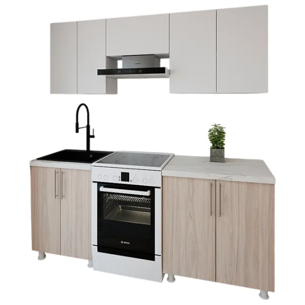 Кухня Smartex K1 ДСП меламин / Светлый Дуб photo 1