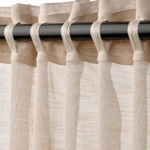 Шторы Ikea Hallebracka Бежевый / Полиэстер photo 4
