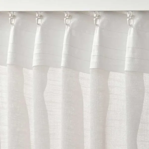 Шторы Ikea Hallebracka Белый / Полиэстер photo 2
