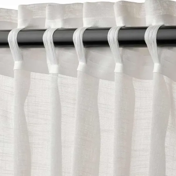Шторы Ikea Hallebracka Белый / Полиэстер photo 5