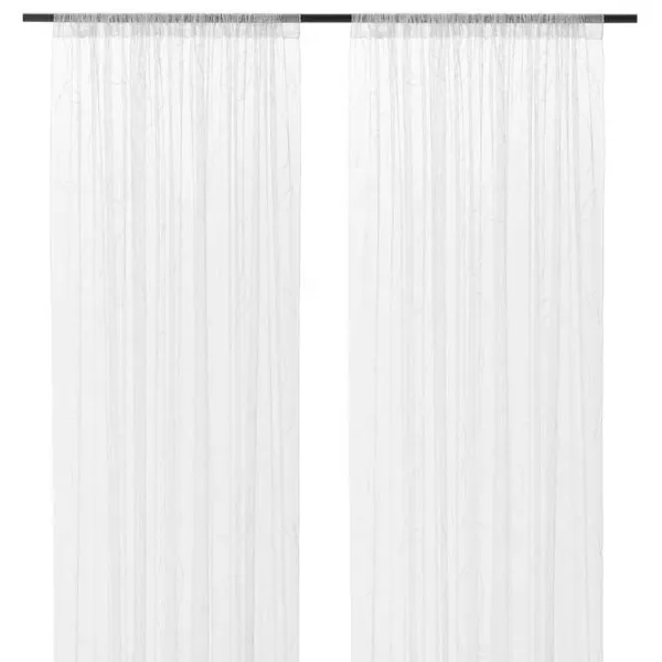 Шторы Ikea Lillegerd Белый / Полиэстер photo 1