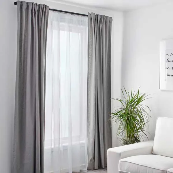 Шторы Ikea Teresia Белый / Полиэстер photo 5