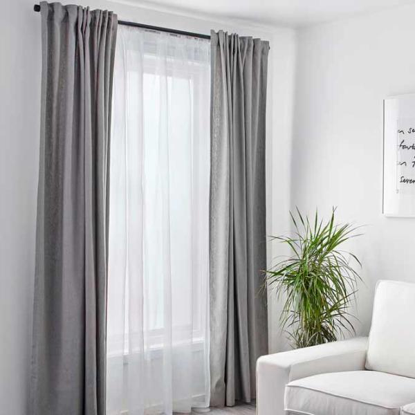 Шторы Ikea Teresia Белый / Полиэстер photo 5