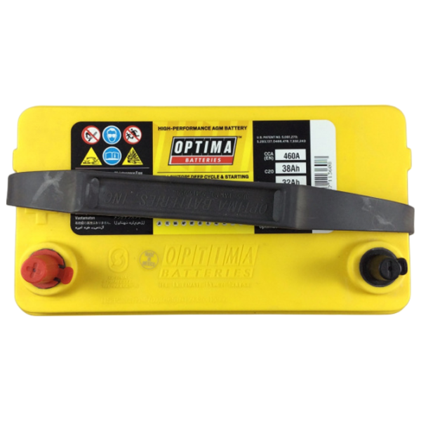 Acumulator auto Optima YTS2.7 460A / 38 Ah  photo 2 Acumulator auto Optima YTS2.7 460A / 38 Ah  photo 2