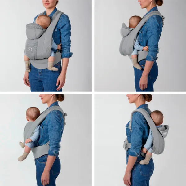 Marsupiu pentru copii Cybex Coya () 15 kg / Gray photo 4