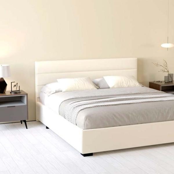 Кровать My-Style my-Amy 200 x 200 см / Фанера / Светло-Бежевый photo 5