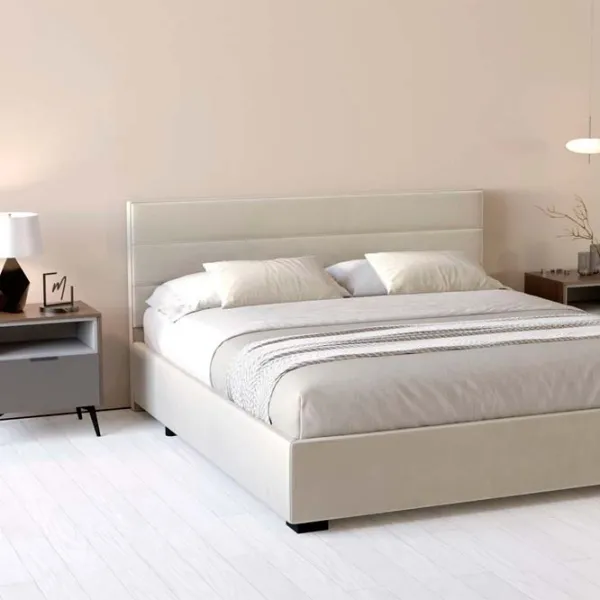 Кровать My-Style my-Amy 200 x 200 см / Фанера / Светло Серый photo 4