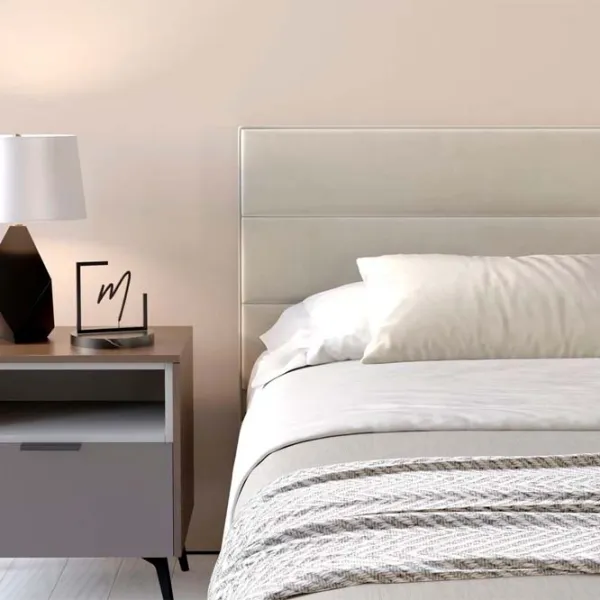 Кровать My-Style my-Amy 200 x 200 см / Фанера / Светло Серый photo 6