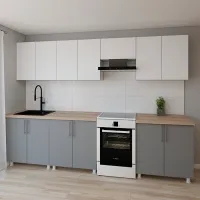 Bucătărie Smartex K1 PAL melaminat / Gray photo 2
