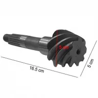 Pinion de atac și coroană Tehno MS KL-120/150 Metal photo 2