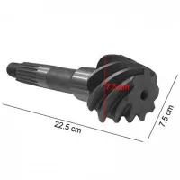 Pinion de atac și coroană Tehno MS KL-200/250 Metal photo 2