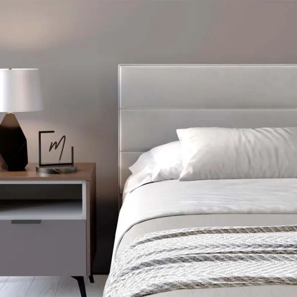 Кровать My-Style my-Amy 200 x 200 см / Фанера / Серый photo 7